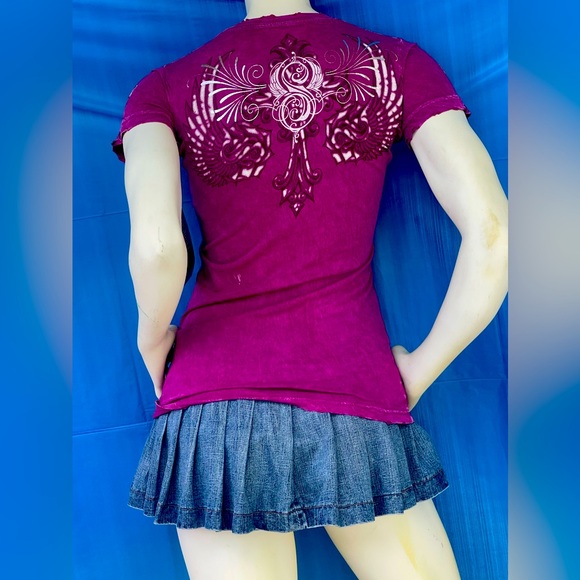 Affliction size S T shirt NEW WITH TAGS - Picture 5 of 15